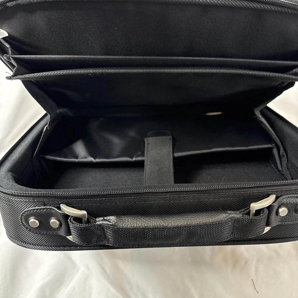 DELL Computer Laptop Carrying Case Briefcase Shoulder Bag‎ Black 15